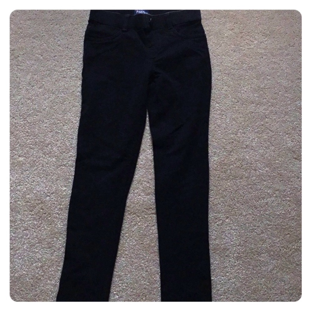 Black jeggings